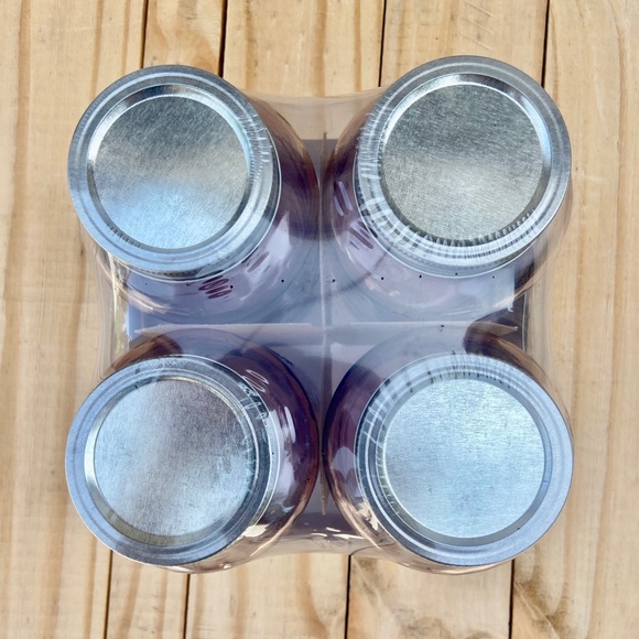 Set of 2 ROSE PINK vintage style Ball Mason jar, QUART Size - NEW!  Glass Vase - Picture 9 of 12